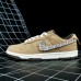 SB Dunk Low Running Shoes-Khaki/White-5593596