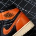 Air Jordan 1 AJ1 High Running Shoes-Black/Orange-9232040