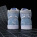 Air Jordan 1 AJ1 High Running Shoes-White/Blue-5850355