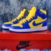 Air Jordan 1 AJ1 High Running Shoes-Yellow/Blue-5667861