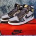 Air Jordan 1 AJ1 High Running Shoes-Gray/Black-7625328