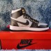 Air Jordan 1 AJ1 High Running Shoes-Gray/Black-7625328