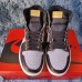 Air Jordan 1 AJ1 High Running Shoes-Gray/Black-7625328