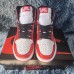 Air Jordan 1 AJ1 High Running Shoes-White/Red-9417349