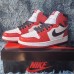 Air Jordan 1 AJ1 High Running Shoes-White/Red-9417349