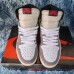 Air Jordan 1 AJ1 High Running Shoes-White/Gray-3459546