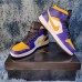 Air Jordan 1 AJ1 High Running Shoes-White/Purple-1283936