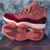 Air Jordan 11 AJ11 High Running Shoes-Wine Red/White-2170708