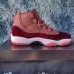 Air Jordan 11 AJ11 High Running Shoes-Wine Red/White-2170708