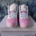 Air Jordan 11 AJ11 High Women Running Shoes-Pink/White-3161319