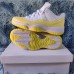 Air Jordan 11 AJ11 High Women Running Shoes-Yellow/White-6286567