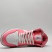 Air Jordan 1 AJ1 High Running Shoes-White/Pink-4813437