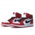 Air Jordan 1 AJ1 High Running Shoes-White/Red-6376504