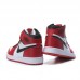 Air Jordan 1 AJ1 High Running Shoes-White/Red-6376504