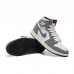 Air Jordan 1 AJ1 High Running Shoes-White/Gray-8394203