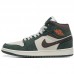 Air Jordan 1 AJ1 High Running Shoes-White/Green-6398248