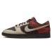 SB Dunk Low Running Shoes-Brown/White-1834678