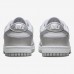 SB Dunk Low WMNS“Metallic Silver”Running Shoes-Silver/ White-4001699