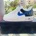 AIR FORCE 1‘07 AF1 Running Shoes-White/Blue-6382055