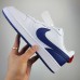 AIR FORCE 1 AF1 Running Shoes-White/Blue-8874595