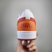 AIR FORCE 1 AF1 Running Shoes-White/Orange-9955566