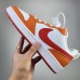 AIR FORCE 1 AF1 Running Shoes-White/Orange-9955566