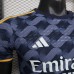 23/24 Real Madrid Away Black Gray Jersey Kit short Sleeve (Player Version)-291684