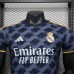 23/24 Real Madrid Away Black Gray Jersey Kit short Sleeve (Player Version)-291684