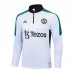 23/24 Manchester United M-U White Edition Classic Jacket Training Suit (Top+Pant)-1673966