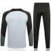 23/24 Barcelona White Gray Edition Classic Jacket Training Suit (Top+Pant)-1205287