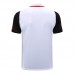 23/24 Manchester United M-U POLO White Training jersey Kit short sleeve (Shirt + Pants)-4185023