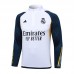 23/24 Real Madrid White Navy Blue Edition Classic Jacket Training Suit (Top+Pant)-3437212