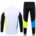 23/24 Arsenal White Black Edition Classic Jacket Training Suit (Top+Pant)-2139997