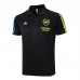 23/24 Arsenal POLO Black Training jersey Kit short sleeve (Shirt + Pants)-8104669