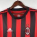 Retro 17/18 AC Milan Home Black Red Jersey Kit short sleeve-3506975