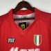 Retro 90/91 Napoli away Red Jersey Kit short sleeve-4299438