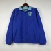 23/24 Barcelona Trench Coat Reversible Blue Green Windbreaker Long Sleeve-767824