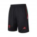 23/24 Manchester United M-U Red Black Training jersey Kit short sleeve (Shirt + Short)-1164752