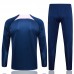 23/24 Tottenham Hotspur Navy Blue Edition Classic Jacket Training Suit (Top+Pant)-3548580