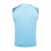 23/24 Manchester City Blue Training jersey Kit Sleeveless vest (vest + Short)-1471420