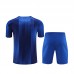 23/24 Barcelona Blue Training jersey Kit short sleeve (Shirt + Short)-2787356