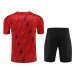 23/24 Arsenal Red Training jersey Kit short sleeve (Shirt + Short)-6646511