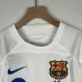 23/24 Kids Barcelona Away White Kids Jersey Kit short Sleeve (Shirt + Short + Socks)-5183481