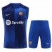 23/24 Barcelona Navy Blue Training jersey Kit Sleeveless vest (vest + Short)-7951459