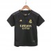 23/24 Kids Real Madrid Second Away Black Kids Jersey Kit short Sleeve (Shirt + Short)-6363609