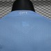 23/24 Manchester City Home Blue Long Sleeve Jersey Kit Long Sleeve (Player Version)-9609744