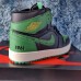 Air Jordan 1 AJ1 High Running Shoes-Green/Black-8335643