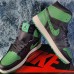 Air Jordan 1 AJ1 High Running Shoes-Green/Black-8335643