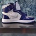 Air Jordan 1 AJ1 High Running Shoes-White/Blue-5583776