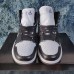 Air Jordan 1 AJ1 High Running Shoes-White/Black-5115981